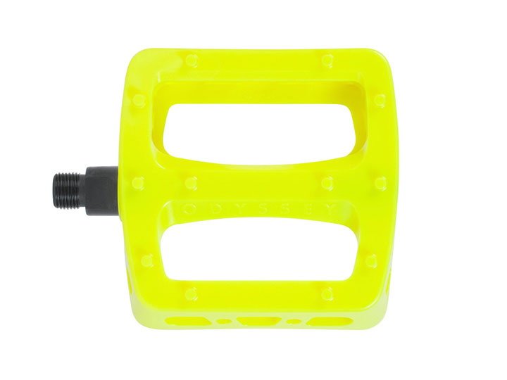 ODSY TWISTED PRO PEDALS Fluorescent Yellow