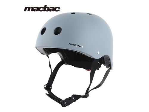 MACBAC KRONO 맥백 크로노 BMX 헬멧 -무광 그레이- [Large / X-Large]
