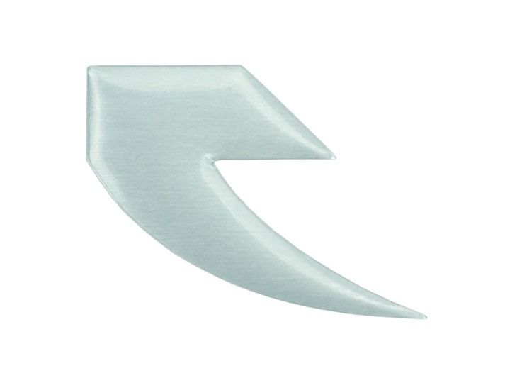 TALL ORDER Headtube Flat Metal Logo Badge