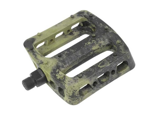 [New] ODYSSEY TWISTED PRO PEDALS -BLACK/ARMY GREEN SWIRL